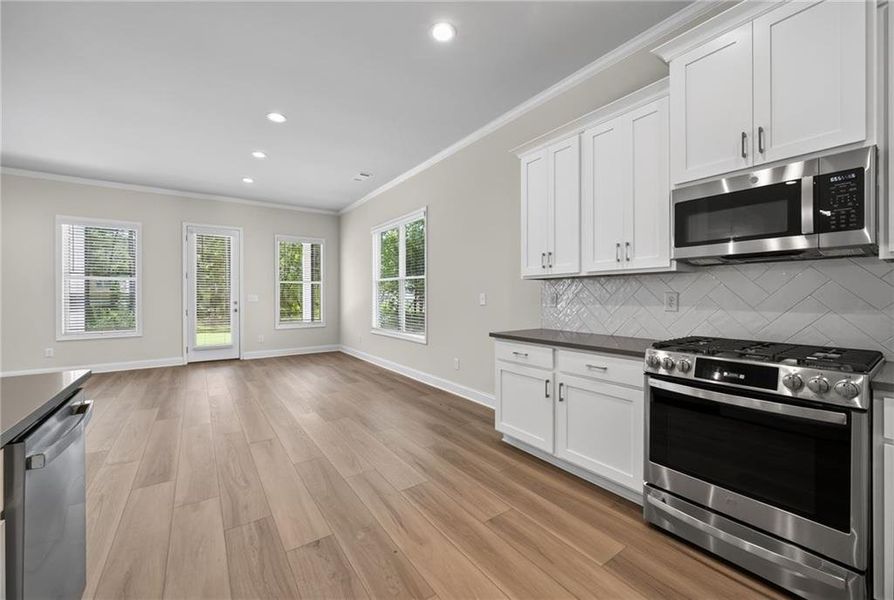 Furnished interior view inside a new home in , Loganville (Image 16).
