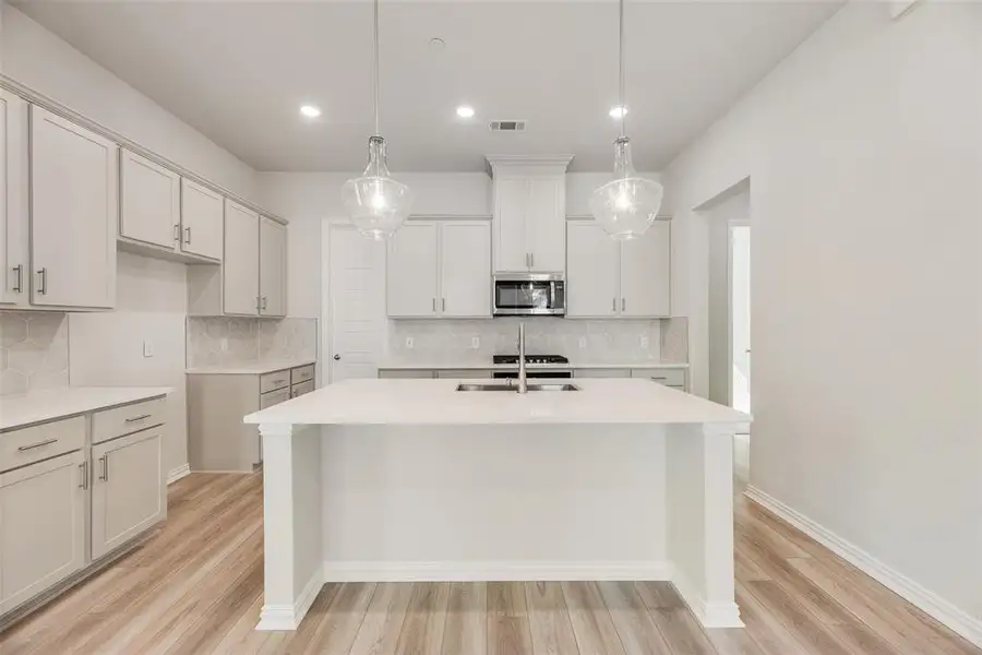 Furnished interior view inside a new home in , Frisco (Image 4).