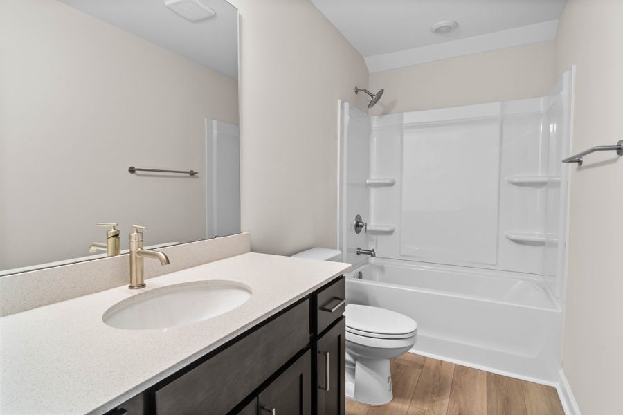 Furnished interior view inside a new home in Bridgewater - Shorehaven Village, Little River (Image 10).