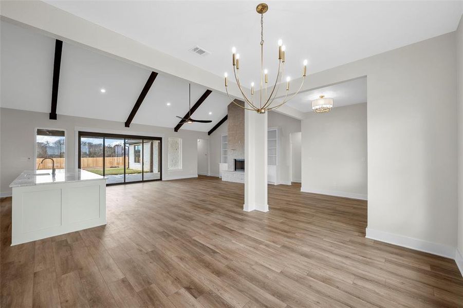 Spacious, unfurnished interior of a new home in , Waco (Image 39).