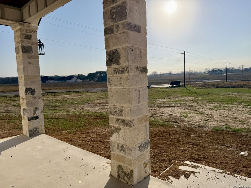 Exterior details and patio area of a home in , Floresville (Image 29).