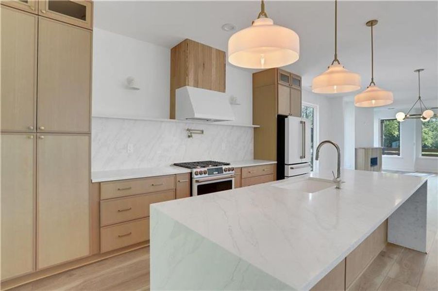 Furnished interior view inside a new home in , Scottdale (Image 8). Furnished interior view inside a new home in , Scottdale (Image 8).