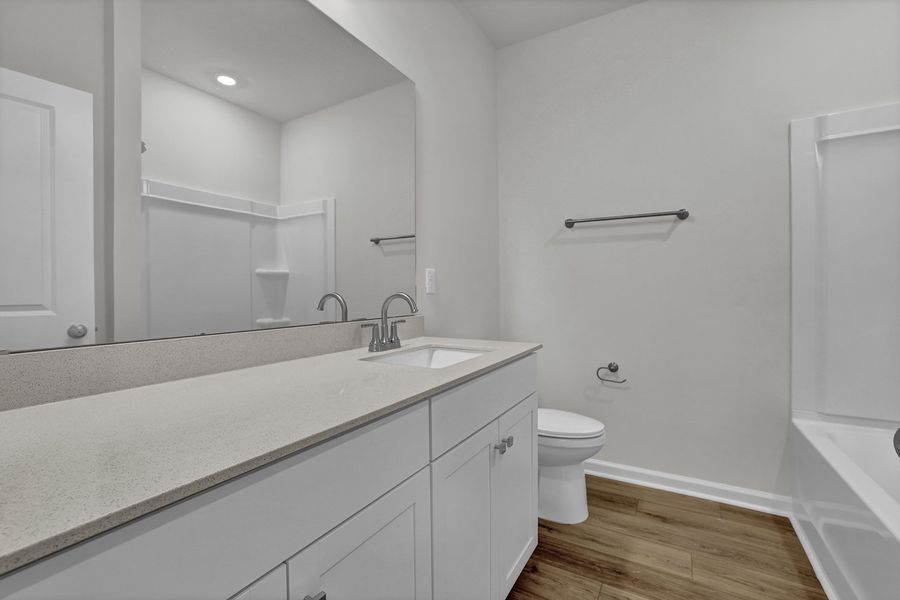 Furnished interior view inside a new home in Grand Park, Leland (Image 11).