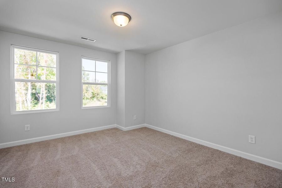 Spacious, unfurnished interior of a new home in Gregory Village Townhomes, Lillington (Image 19). Spacious, unfurnished interior of a new home in Gregory Village Townhomes, Lillington (Image 19).
