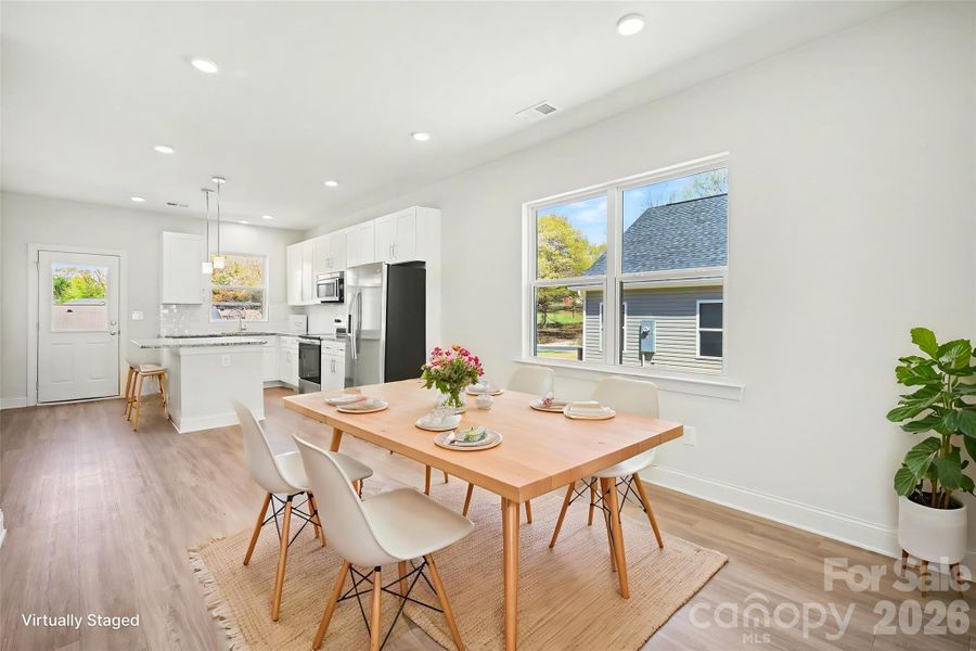 Furnished interior view inside a new home in , Gastonia (Image 9). Furnished interior view inside a new home in , Gastonia (Image 9).