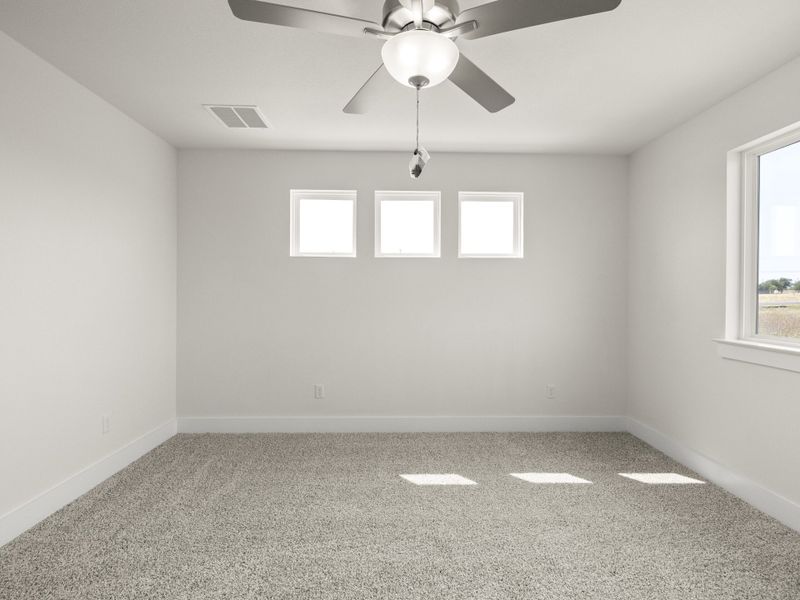 Spacious, unfurnished interior of a new home in Saddle Creek Twinhomes, Georgetown (Image 40).