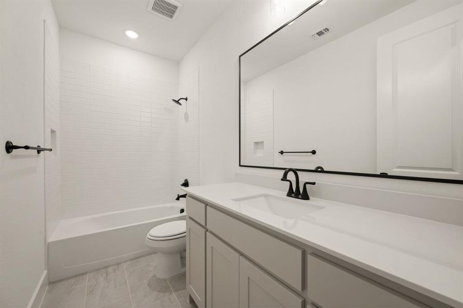 Furnished interior view inside a new home in , Aledo (Image 5). Furnished interior view inside a new home in , Aledo (Image 5).