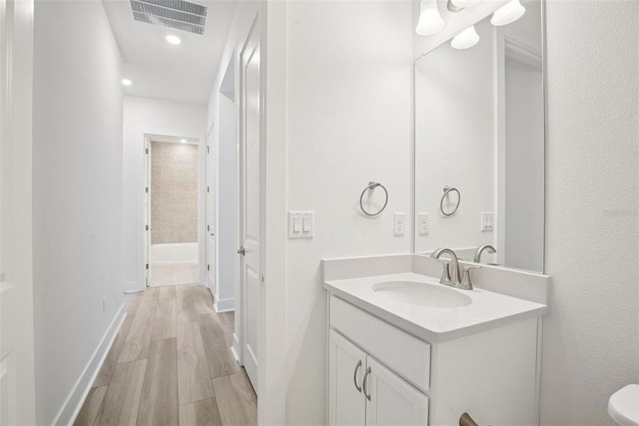 Furnished interior view inside a new home in Eagles Cove at Mirada, San Antonio (Image 7).