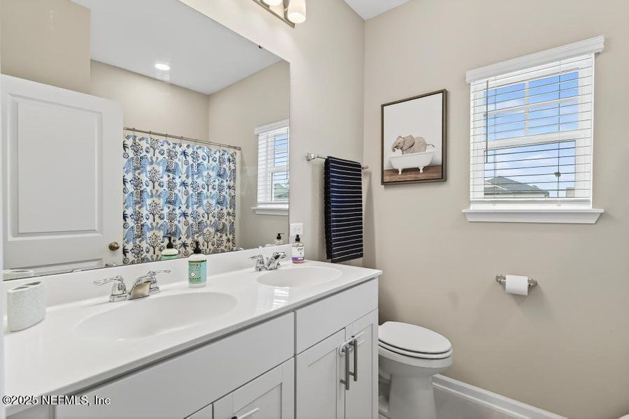 Furnished interior view inside a new home in Tributary, Yulee (Image 9).