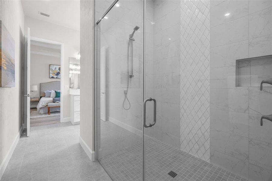 Furnished interior view inside a new home in , Newberry (Image 26).