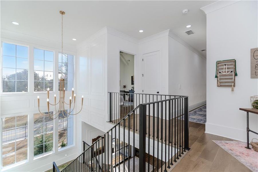 Furnished interior view inside a new home in , Dacula (Image 52).