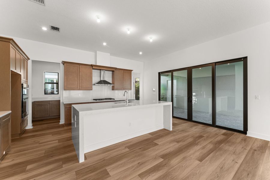 Representative furnished interior of a home built from the Cape by Mattamy Homes in Newfield - Rosette Park, Palm City (Image 4).