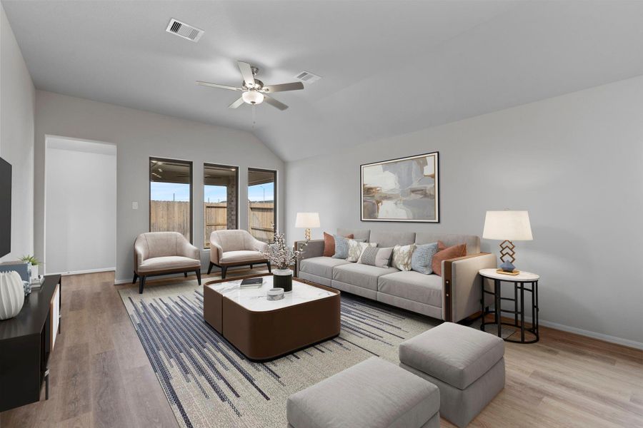 Furnished interior view inside a new home in Jubilee, Hockley (Image 11). Furnished interior view inside a new home in Jubilee, Hockley (Image 11).