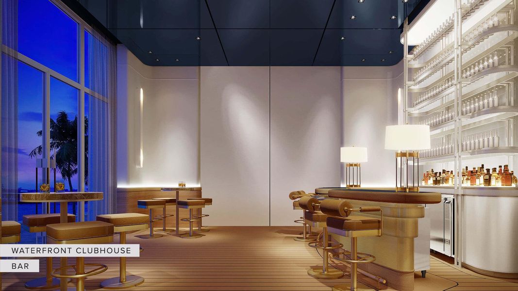 Waterfront Clubhouse Lounge