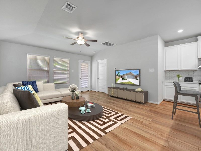 Photo is not of the actual home, but is an inspirational photo of builder’s model home and may depict options, furnishings, and/or decorator features that are not included Photo is not of the actual home, but is an inspirational photo of builder’s model home and may depict options, furnishings, and/or decorator features that are not included