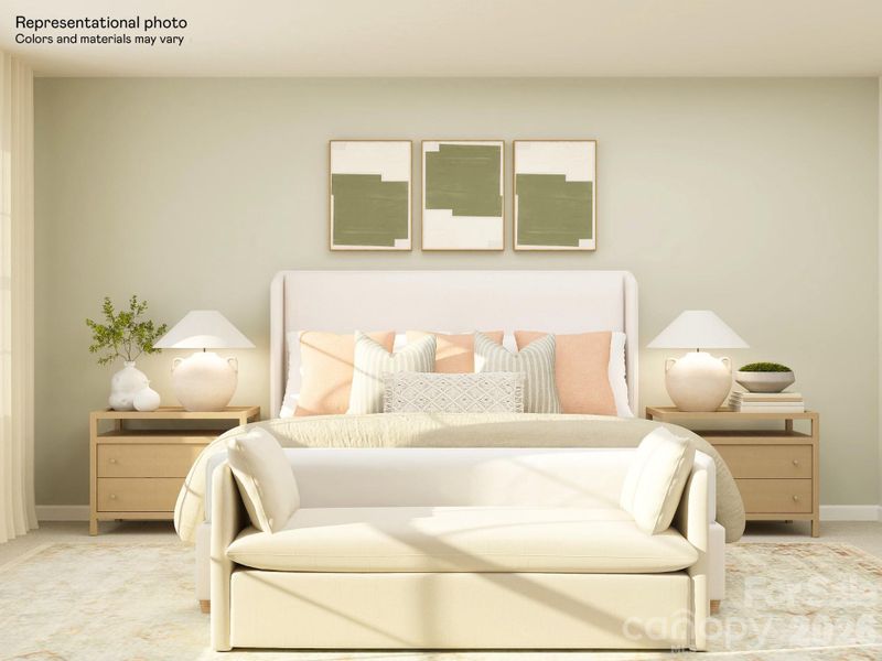 Furnished interior view inside a new home in Village of Waxhaw, Waxhaw (Image 3).