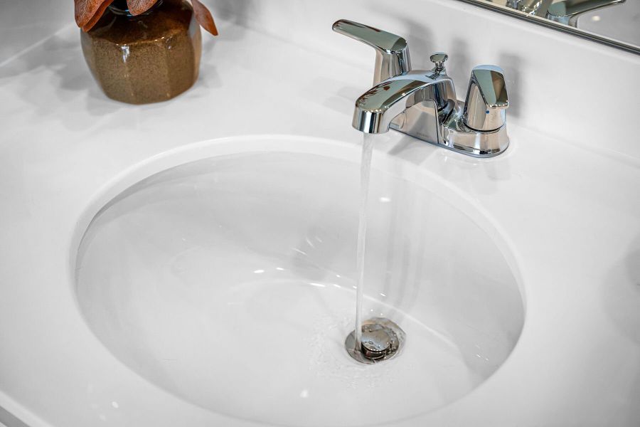 These are images of the secondary bathrooms in the Hawkins plan and is the model home in Carillon at 13305 Eppright Trace Blvd., Manor, TX. These are images of the secondary bathrooms in the Hawkins plan and is the model home in Carillon at 13305 Eppright Trace Blvd., Manor, TX.