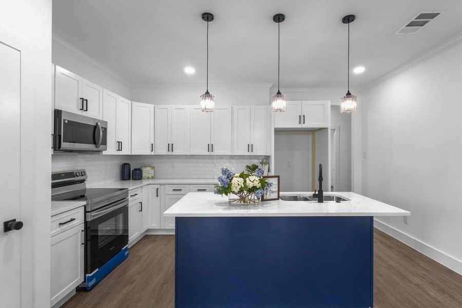 Furnished interior view inside a new home in , Tool (Image 5).
