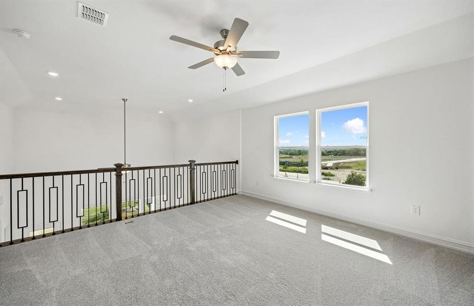 Spacious game room