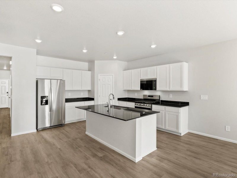 Furnished interior view inside a new home in , Commerce City (Image 9). Furnished interior view inside a new home in , Commerce City (Image 9).