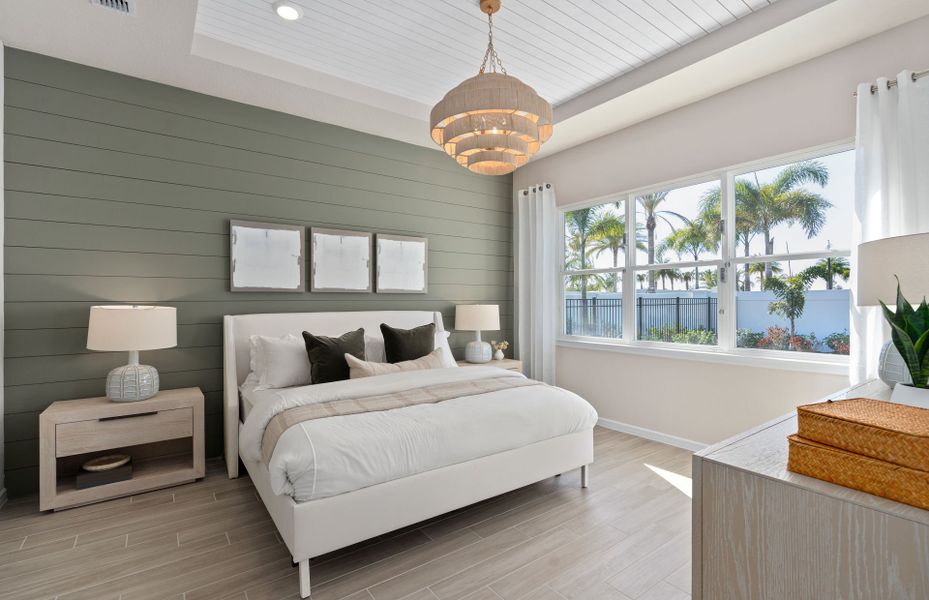 Furnished interior view inside a new home in Del Webb Oasis, Winter Garden (Image 4).