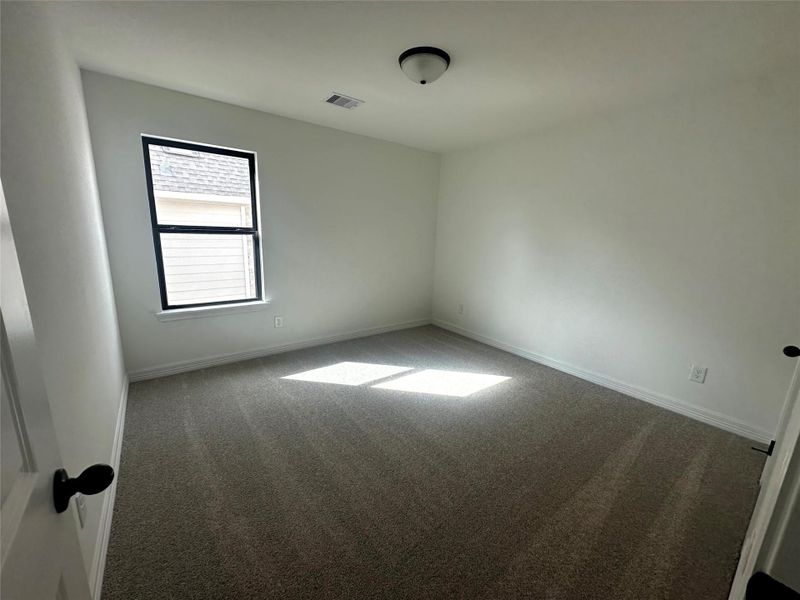 Construction progress - bedroom Construction progress - bedroom