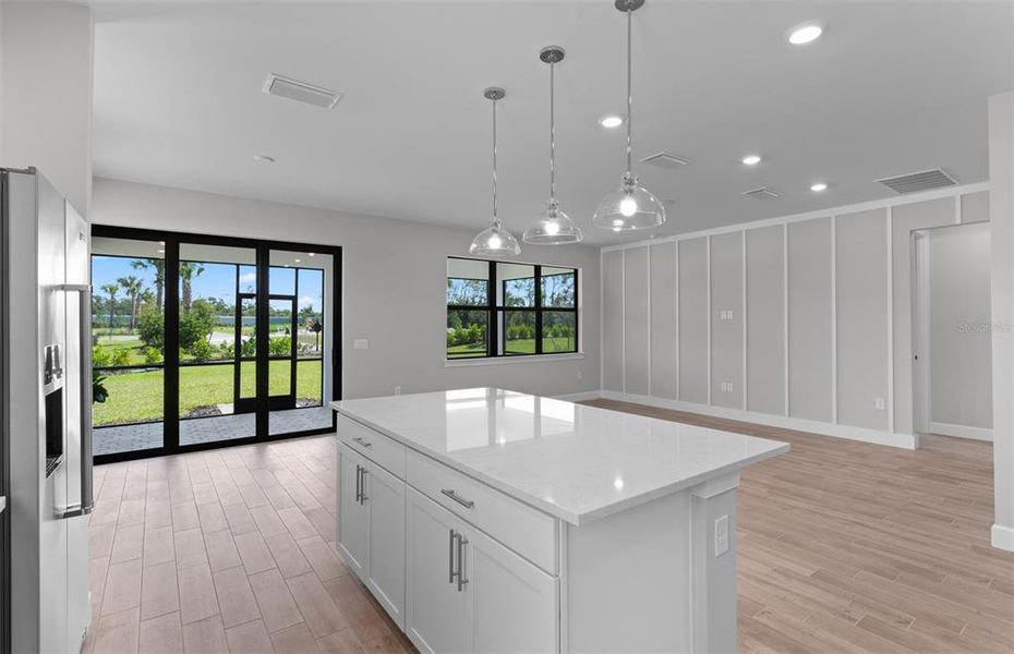 Furnished interior view inside a new home in Arbor Oaks, North Port (Image 5). Furnished interior view inside a new home in Arbor Oaks, North Port (Image 5).