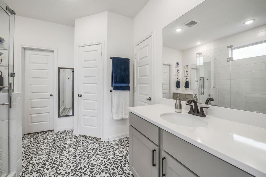 Furnished interior view inside a new home in Stone Creek Ranch, Hockley (Image 4).