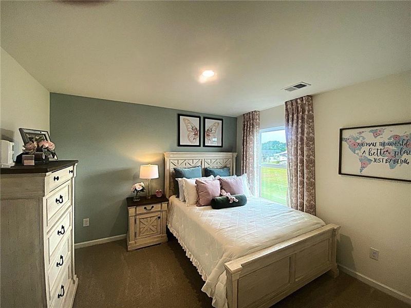 Furnished interior view inside a new home in Preserve at Dove Creek, Statham (Image 16). Furnished interior view inside a new home in Preserve at Dove Creek, Statham (Image 16).