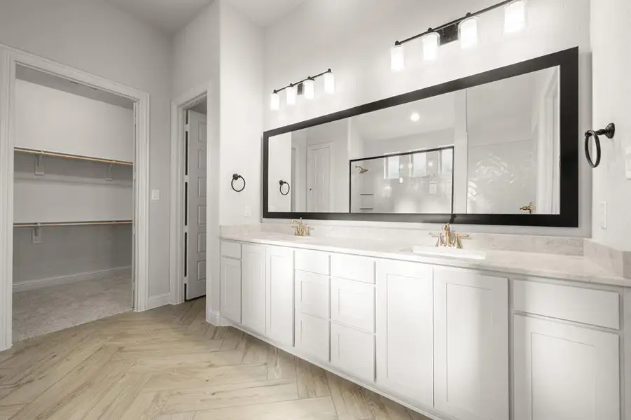 Furnished interior view inside a new home in Somerset - Phase 5, Mansfield (Image 6). Furnished interior view inside a new home in Somerset - Phase 5, Mansfield (Image 6).