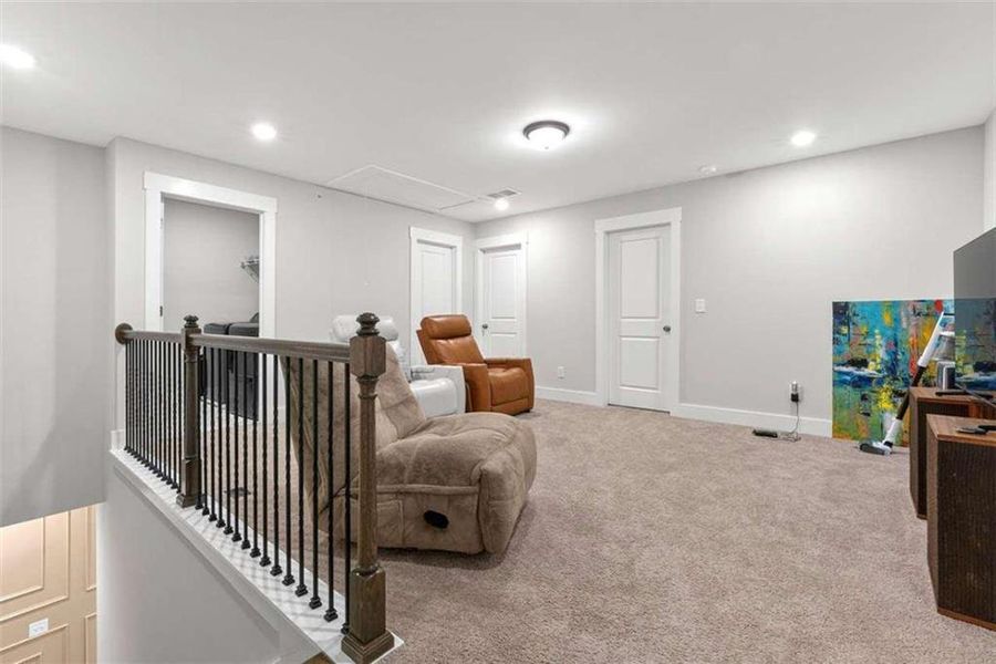 Furnished interior view inside a new home in , Conyers (Image 9). Furnished interior view inside a new home in , Conyers (Image 9).