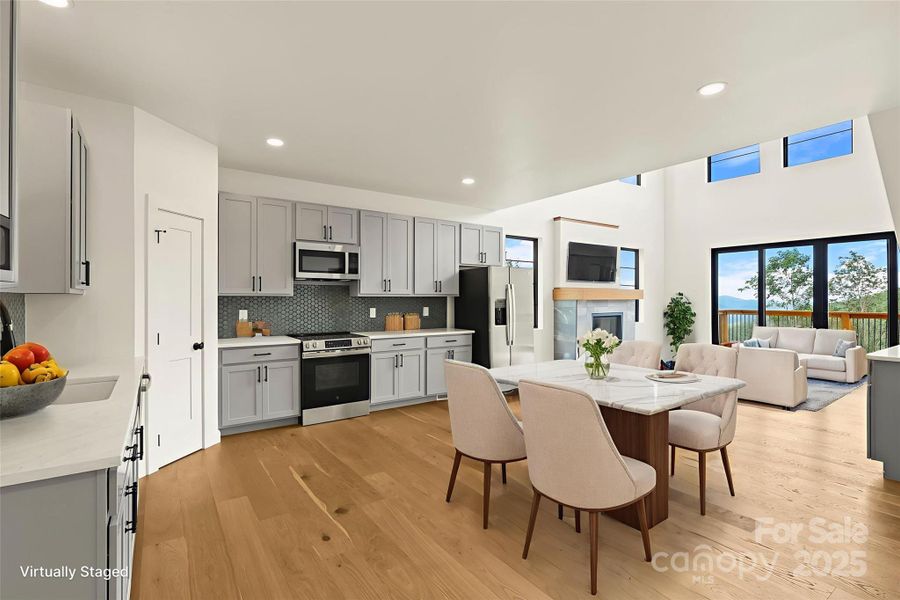 Furnished interior view inside a new home in , Seven Devils (Image 10). Furnished interior view inside a new home in , Seven Devils (Image 10).