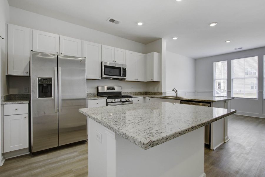 Furnished interior view inside a new home in , Summerville (Image 4).
