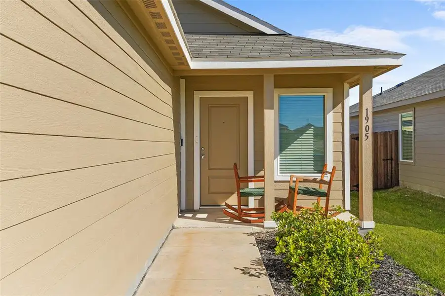 Exterior details and patio area of a home in Eastland, Crandall (Image 3). Exterior details and patio area of a home in Eastland, Crandall (Image 3).