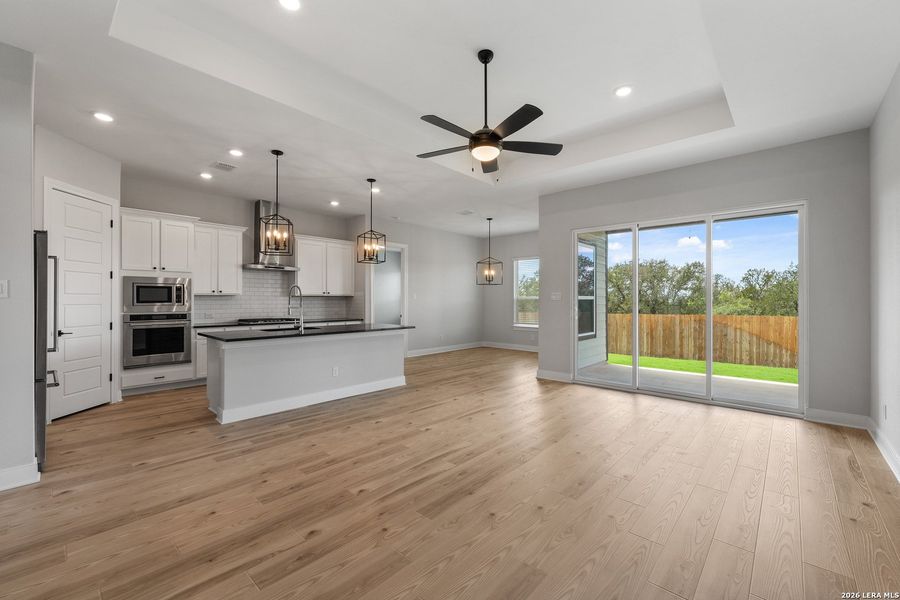 Spacious, unfurnished interior of a new home in Potranco West, Castroville (Image 18). Spacious, unfurnished interior of a new home in Potranco West, Castroville (Image 18).