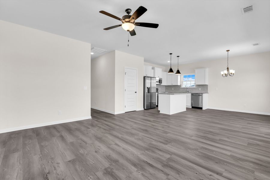 Representative unfurnished interior of a home built from the The Argyle by RTS Homes in Grand Reserve, Hinesville (Image 19).