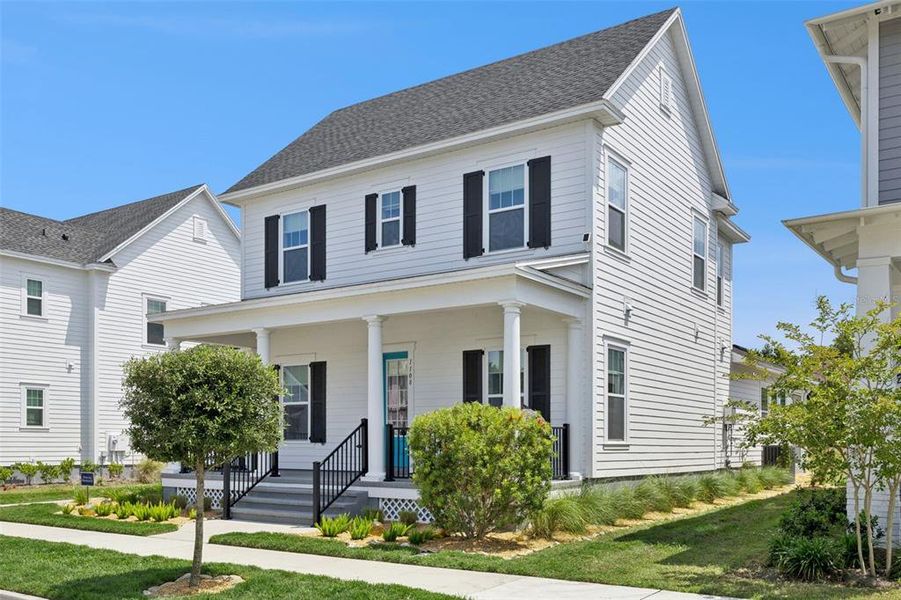 Front exterior of a new home in , Oakland, FL, highlighting curb appeal (Image 1). Front exterior of a new home in , Oakland, FL, highlighting curb appeal (Image 1).