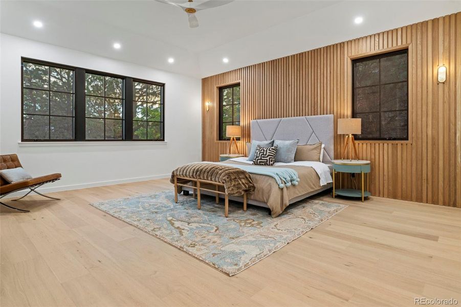 Furnished interior view inside a new home in , Denver (Image 43).