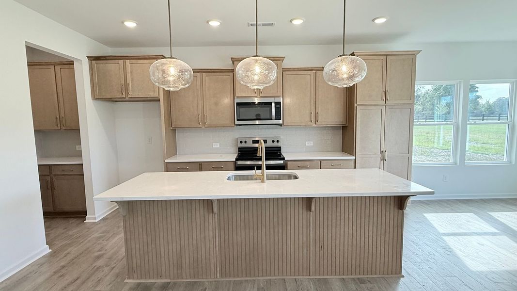 Furnished interior view inside a new home in Nathans Ridge, Lillington (Image 2).