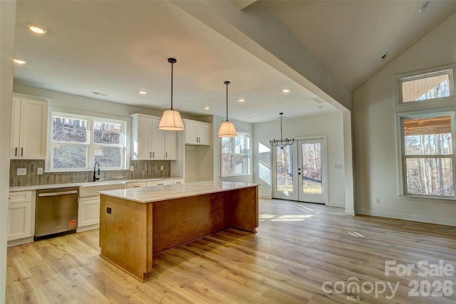 Furnished interior view inside a new home in , Bessemer City (Image 11).
