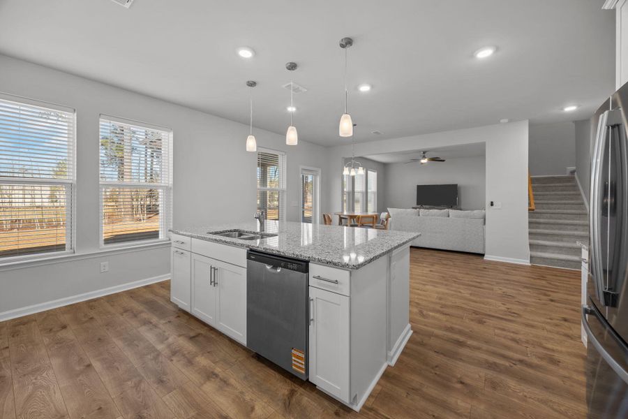 Furnished interior view inside a new home in The Groves of Berkeley, Moncks Corner (Image 19).