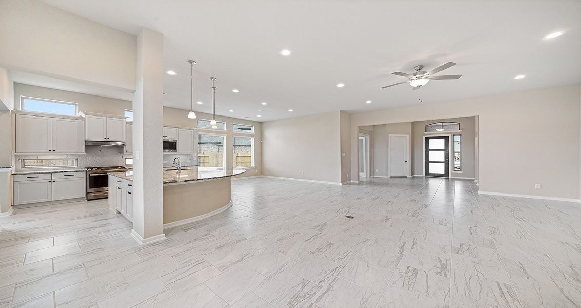 Spacious, unfurnished interior of a new home in The Highlands, Porter (Image 13). Spacious, unfurnished interior of a new home in The Highlands, Porter (Image 13).