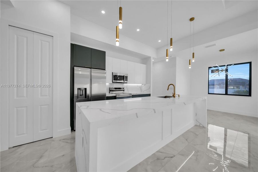 Furnished interior view inside a new home in , Cape Coral (Image 10).