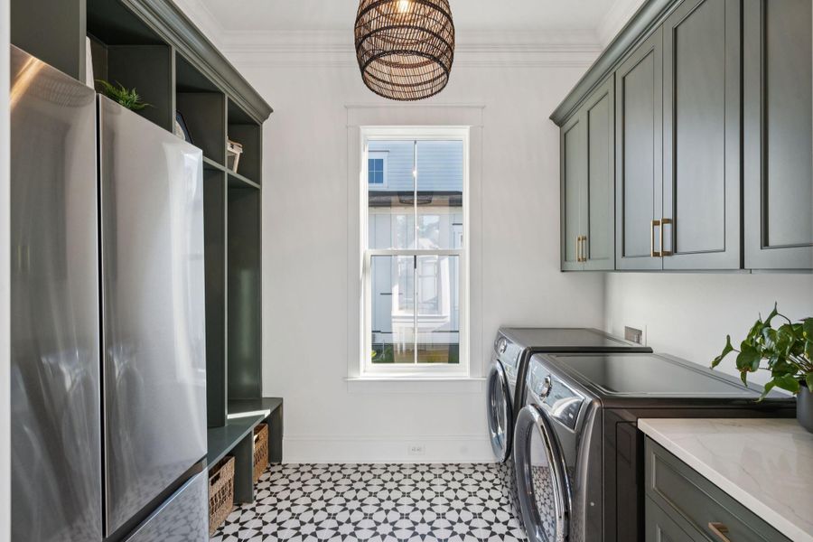 Furnished interior view inside a new home in , Mount Pleasant (Image 70).