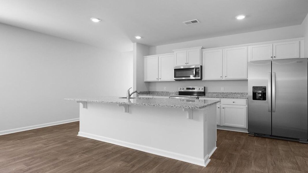 Furnished interior view inside a new home in Lakeview at Kitfield, Moncks Corner (Image 9). Furnished interior view inside a new home in Lakeview at Kitfield, Moncks Corner (Image 9).