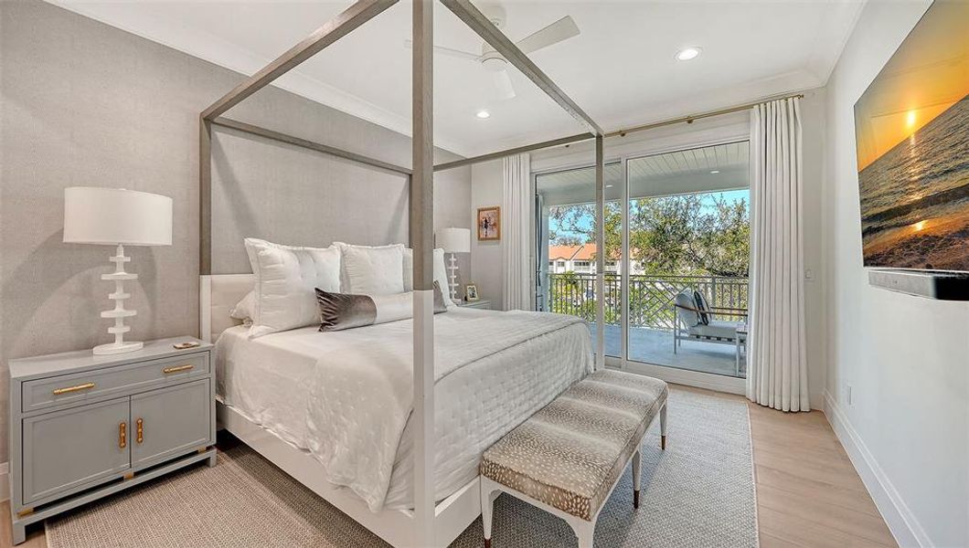 Furnished interior view inside a new home in , Sarasota (Image 9).