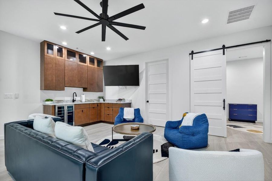 Furnished interior view inside a new home in , Blue Ridge (Image 7). Furnished interior view inside a new home in , Blue Ridge (Image 7).