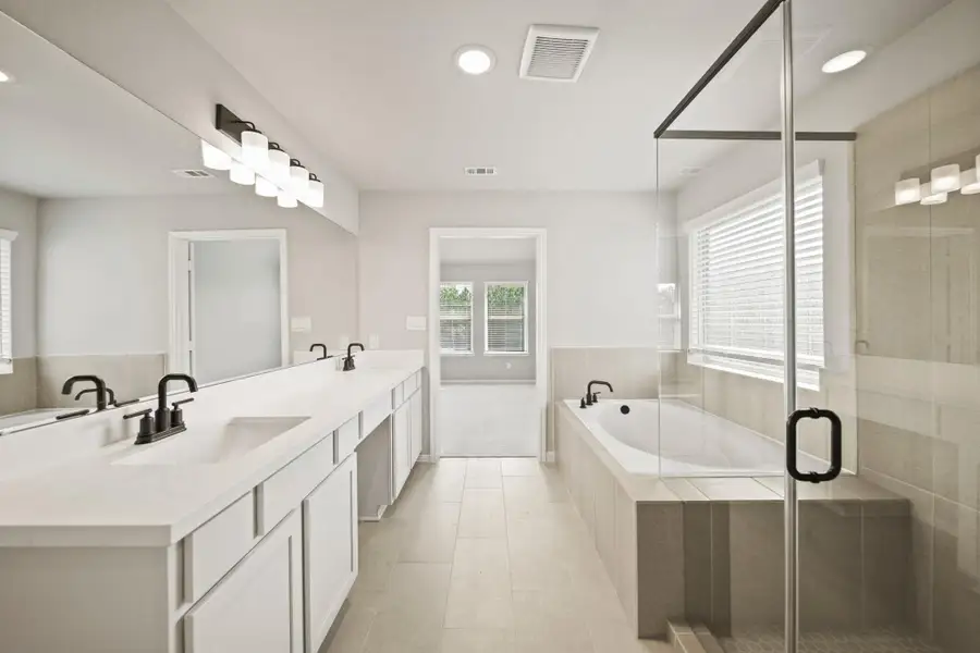 Serene owner's bath