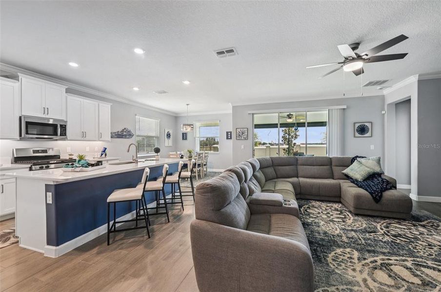 Furnished interior view inside a new home in , Wimauma (Image 34). Furnished interior view inside a new home in , Wimauma (Image 34).