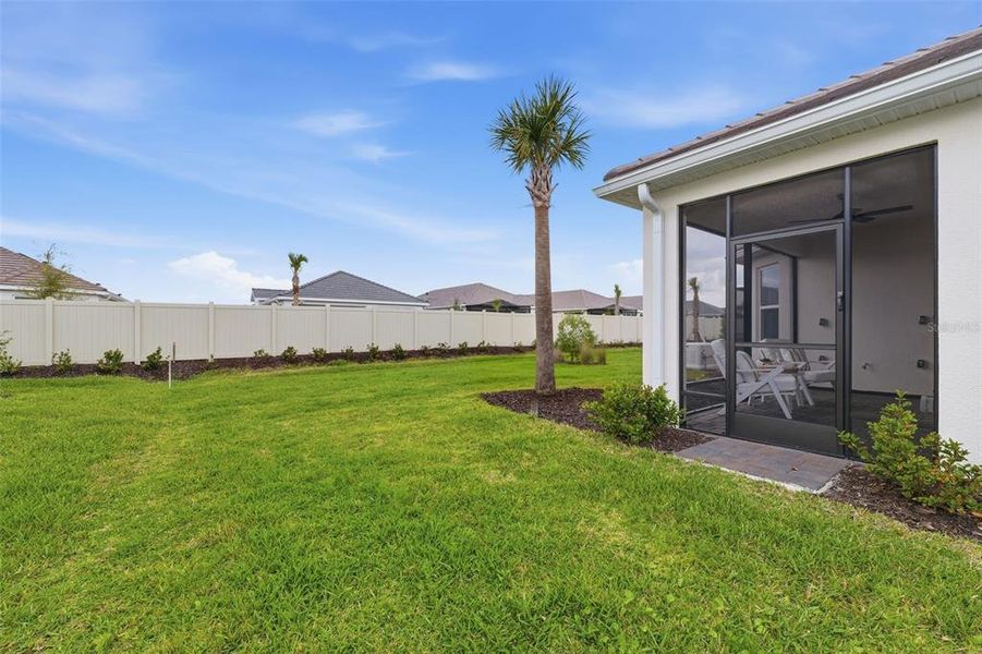 Exterior details and patio area of a home in , Wesley Chapel (Image 21).